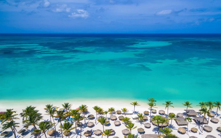 Aruba beach